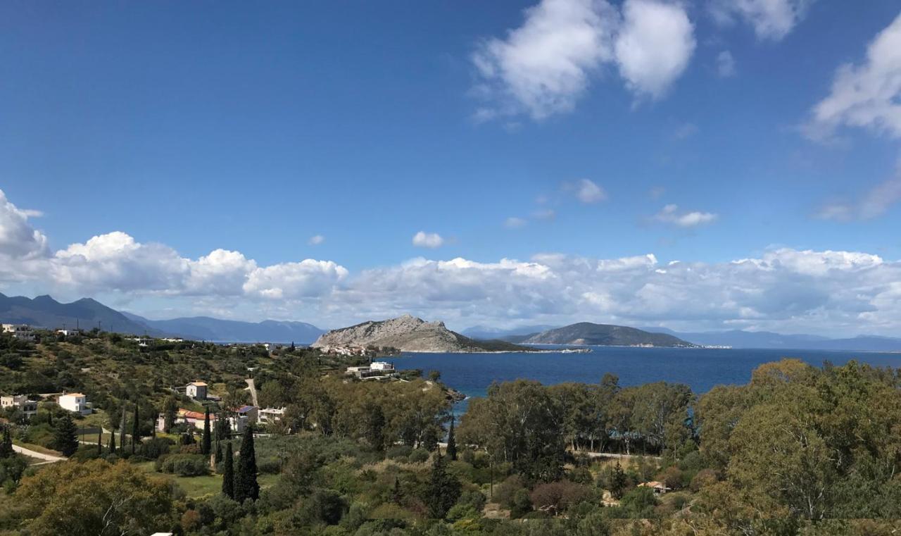 Serenity Villa Aegina Fantastic View Near The Beach Zewnętrze zdjęcie