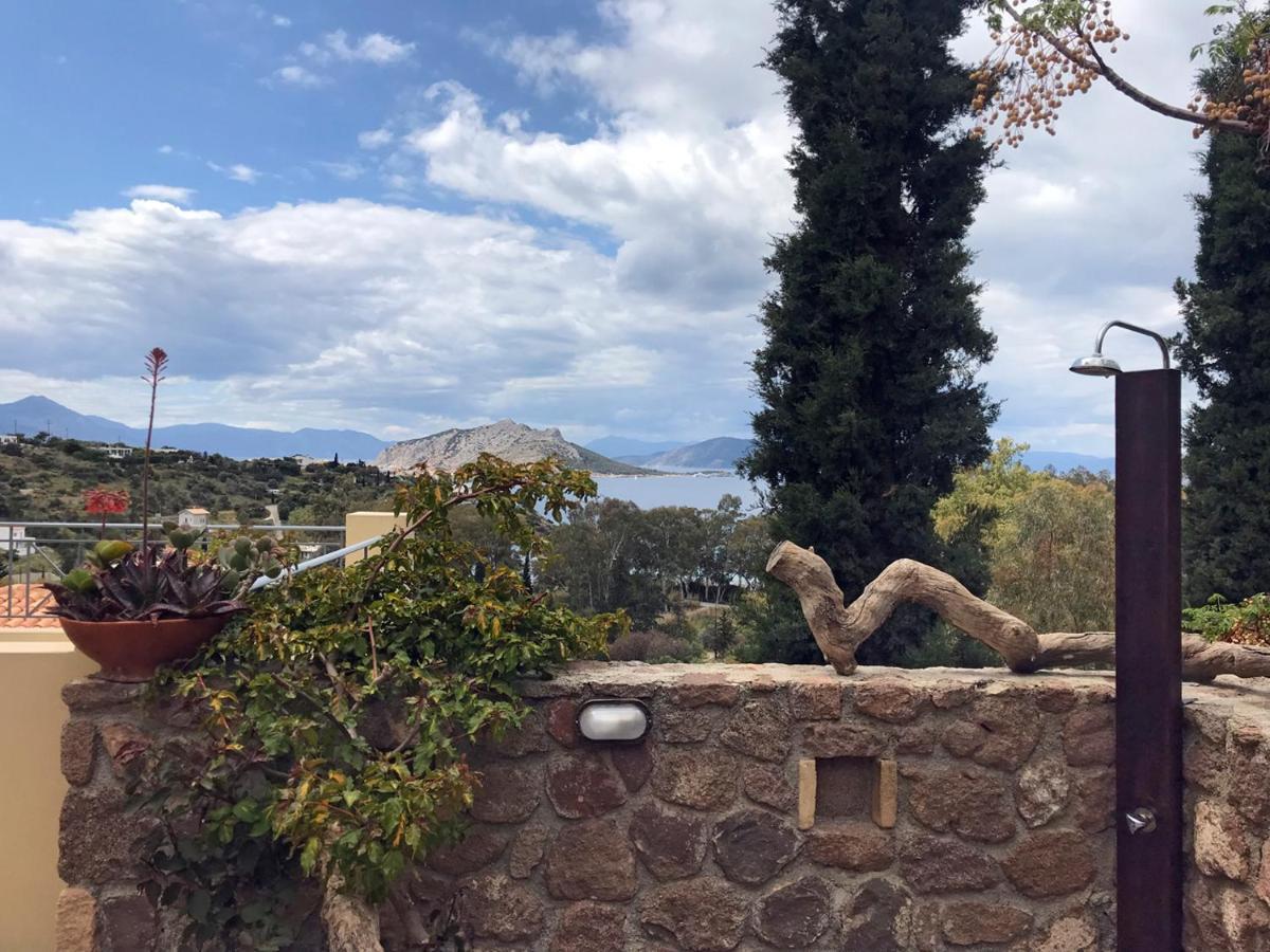 Serenity Villa Aegina Fantastic View Near The Beach Zewnętrze zdjęcie